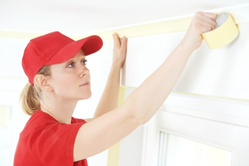 pintura parede pintor proteger piso porta janela pedreirao